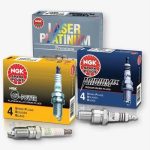 شمع پایه کوتا واشر دار BKR6E 6962 (NGK)